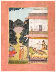 Radha se consume, 1685